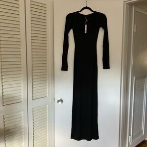 New skims rib soft lounge dress